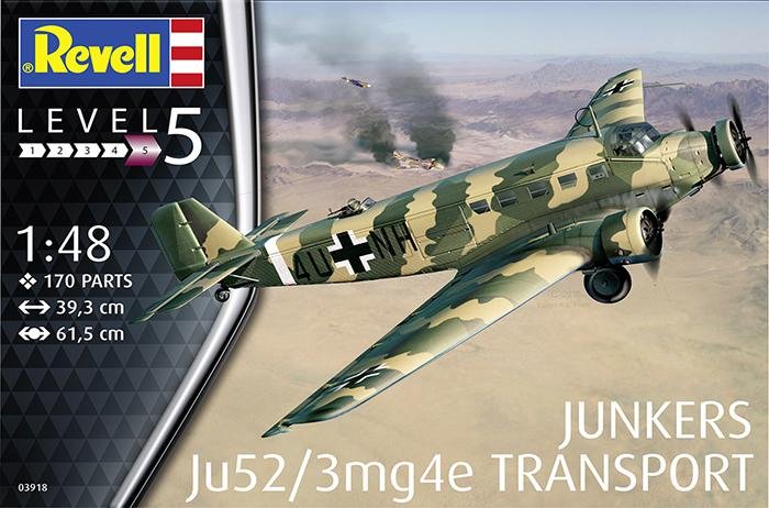 Iron Annie Revell's 1/48 kit Junkers Ju 52/3mg4e